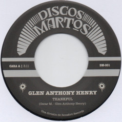 Виниловая пластинка Glen Anthony Henry - Thankful / Fade Away