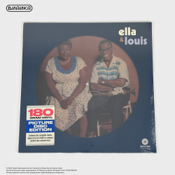 Виниловая пластинка Ella Fitzgerald &amp; Louis Armstrong - Ella &amp; Louis (LP) Picture Disc