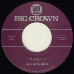 Виниловая пластинка Paul &amp; The Tall Trees - I Explained It All/Watch Out