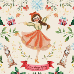 Виниловая пластинка Laufey - A Very Laufey Holiday: The Santa Claus Is Comin To Town Edition (LP)