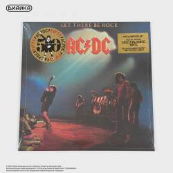 Виниловая пластинка AC/DC - Let There Be Rock (LP) Gold