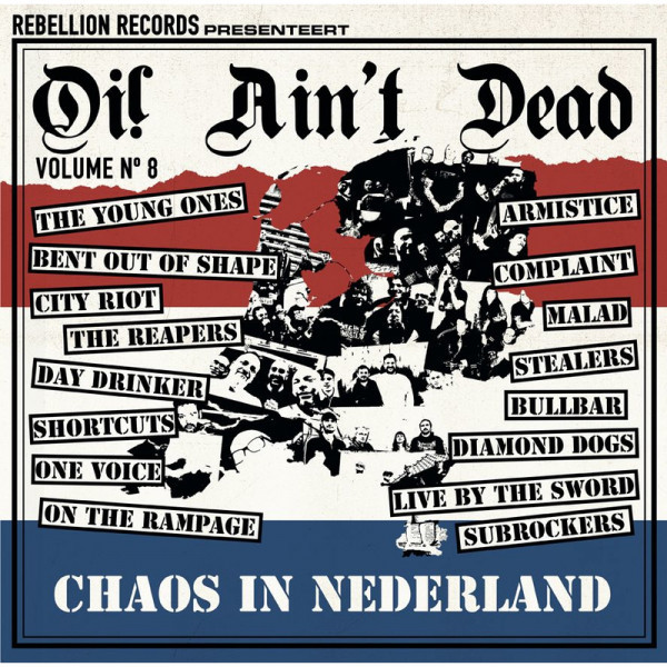 Виниловая пластинка Various Artists - Chaos In Nederland (Oi! Ain’T Dead 8) (Orange Vinyl)