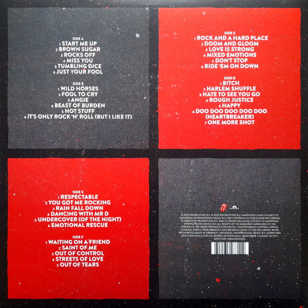 Виниловая пластинка The Rolling Stones - Honk (3LP) Red