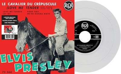Виниловая пластинка Elvis Presley - Ep Étranger N°11 - Le Cavalier Du Crépuscule Translucent Vinyl