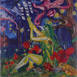 Виниловая пластинка Arabs In Aspic - Victim Of Your Father’S Agony (Remaster) (Yellow/Blue Marble Vinyl)