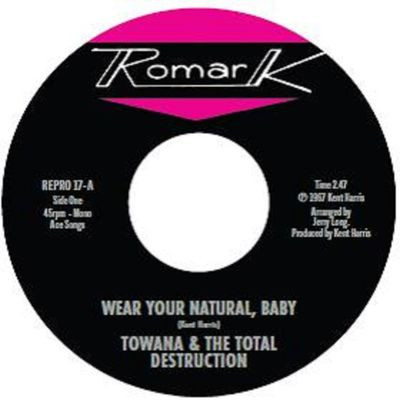 Виниловая пластинка Towana & The Total Destruction - Ty Karim-Wear Your Natural, Baby