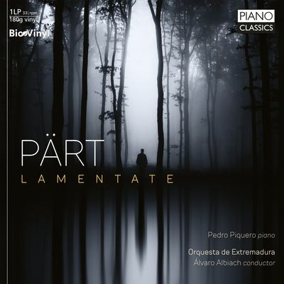 Виниловая пластинка Pedro Piquero|Orquesta de Extremedura|Álvaro Albiach - Pärt: Lamentate (BioVinyL)