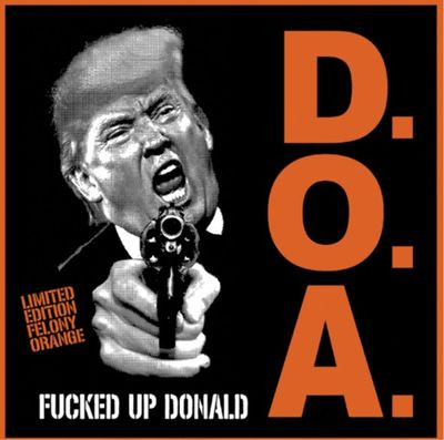 Виниловая пластинка D.O.A. - Fucked Up Donald - Orange Viny