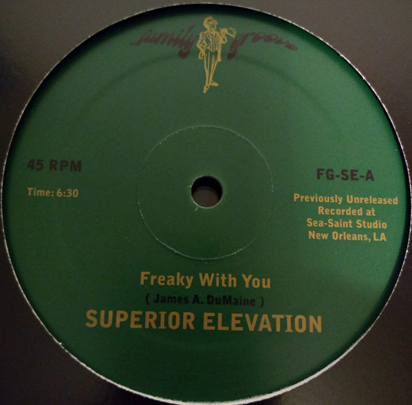 Виниловая пластинка Superior Elevation - Freaky With You