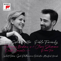 Виниловая пластинка Anne-Sophie Mutter &amp; Pablo Ferrández - Brahms: Double Concerto &amp; C. Schumann: Piano Trio