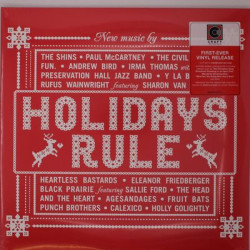 Виниловая пластинка Various - Holidays Rule (2LP/GF/TRANSLUSCENT RED)