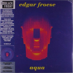 Виниловая пластинка Edgar Froese - Aqua (Marble Blue &amp; White Vinyl)