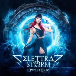 Виниловая пластинка Elettra Storm - Powerlords (Marbled Blue Vinyl)