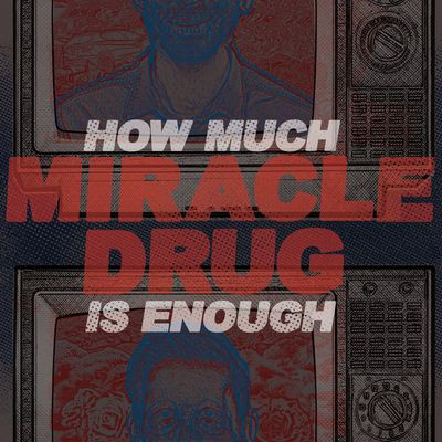 Виниловая пластинка Miracle Drug - How Much Is Enough (Blue Vinyl)