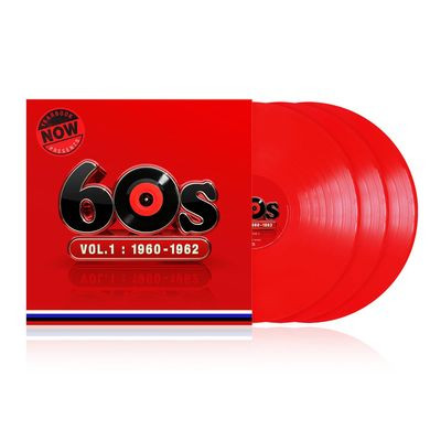 Виниловая пластинка Various - NOW Yearbook Presents - The 60s - Volume 1 : 1960-1962 (Bright Red)