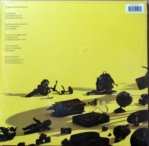 Виниловая пластинка Metallica - 72 Seasons (2LP) чёрный винил