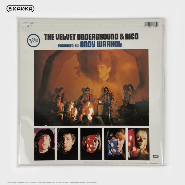 Виниловая пластинка США The Velvet Underground - Velvet Underground & Nico (LP)