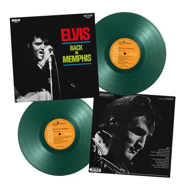 Виниловая пластинка Elvis Presley - Elvis Back In Memphis (LP) зелёный винил