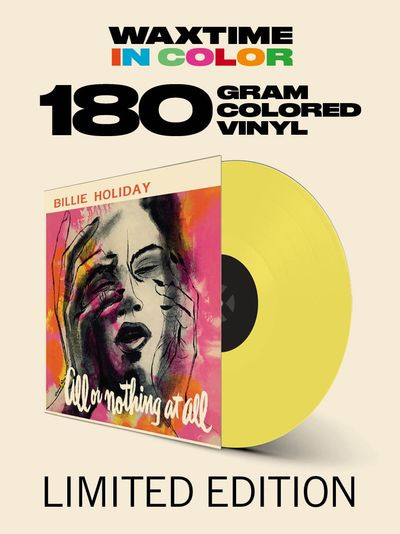 Виниловая пластинка Billie Holiday - All Or Nothing At All (2018, лимитированное издание, WaxTime In Color)