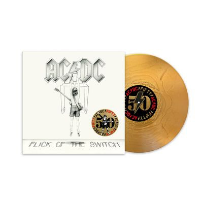 Виниловая пластинка AC/DC - Flick Of The Switch (50th Anniversary Gold Color Vinyl)