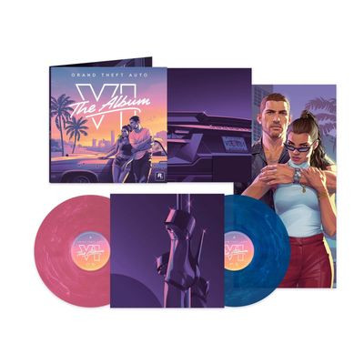 Виниловая пластинка OST - Grand Theft Auto VI: The Album (2LP Marble Pink & Blue)