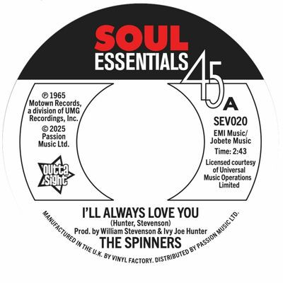 Виниловая пластинка The Spinners - I'Ll Always Love You / What More Could A Boy Ask For