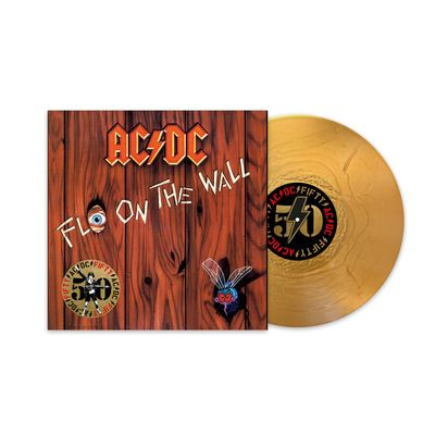 Виниловая пластинка AC/DC - Fly On The Wall (50th Anniversary Gold Color Vinyl)