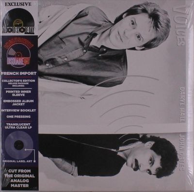 Виниловая пластинка Hall & Oates - Voices (Clear Vinyl) (Rsd 2021)