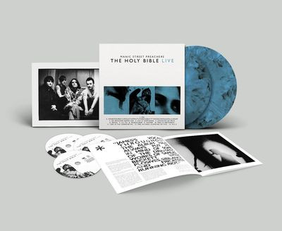 Виниловая пластинка Manic Street Preachers - Holy Bible Live (Blue Marble Vinyl plus Blu-Ray) (LP)