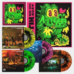 Виниловая пластинка King Gizzard &amp; The Lizard Wizard - King Gizzard - Live in Austin '24 (4LP Neon Splatter Vinyl Box Set)