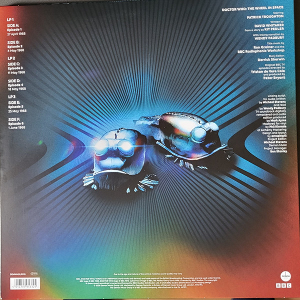 Виниловая пластинка Doctor Who - The Wheel In Space (Original BBC TV Soundtrack) (3LP)