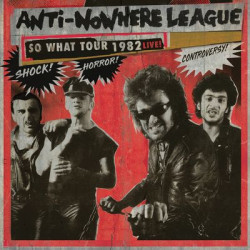Виниловая пластинка Anti-Nowhere League - So What Tour 1982 Live! (Red V