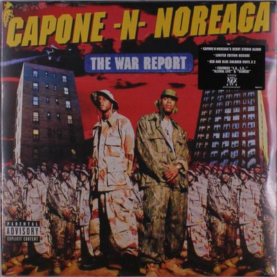 Виниловая пластинка Capone - N-Noreaga-War Report (Clear Vinyl With R