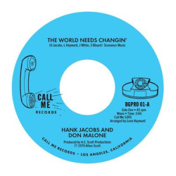 Виниловая пластинка Hank Jacobs And Don Malone - The World Needs Changin'