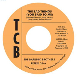 Виниловая пластинка The Barrino Brothers - The Bad Things (You Said To Me)