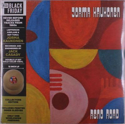 Виниловая пластинка Jorma Kaukonen & Jack Casady - Reno Road - Black Friday 2024 (Gold Vinyl 2Lp)
