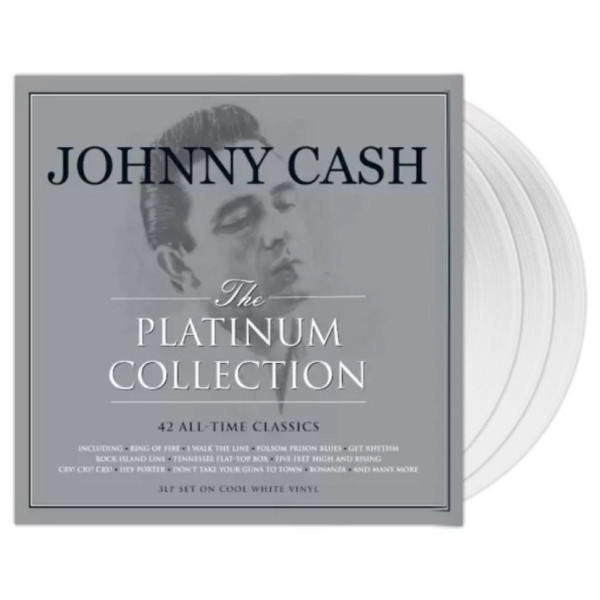 Виниловая пластинка Johnny Cash - Platinum Collection (3LP) белый винил