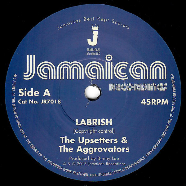 Виниловая пластинка Upsetters And The Aggrovators - Labrish / Power Pressure