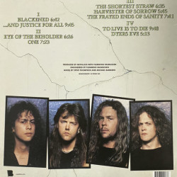 Виниловая пластинка Metallica - ...And Justice For All (2LP)
