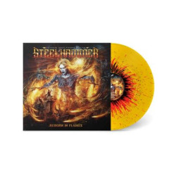 Виниловая пластинка Chris Bohltendahl'S Steelhammer - Reborn In Flames (Yellow/Orange/Black Vinyl)