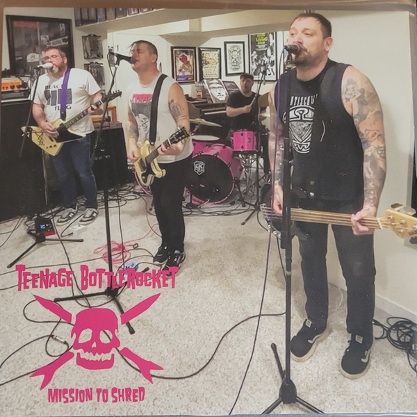 Виниловая пластинка Teenage Bottlerocket - Mission To Shred (Neon Pink Vinyl)