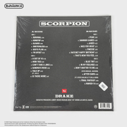 Виниловая пластинка США Drake - Scorpion (2LP)