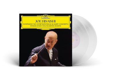 Виниловая пластинка Joe Hisaishi, Royal Philharmonic Orchestra, Emmanuel Ceysson - Symphony No.3 (Metaphysica) & Harp Concerto - Crystal Clear Vinyl