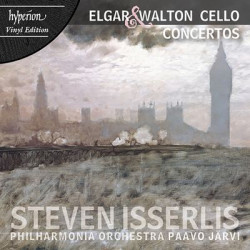 Виниловая пластинка Philharmonia Orchestra Steven Isserlis - Paavo Jarvi-Elgar &amp; Walton: Cello Concertos