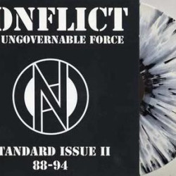 Виниловая пластинка Conflict - Standard Issue Part 2 88-94 (White With Black Splatters)