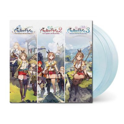 Виниловая пластинка Various Artists - Atelier Ryza Trilogy (Clear W/ Sky Blue Marble Vinyl)