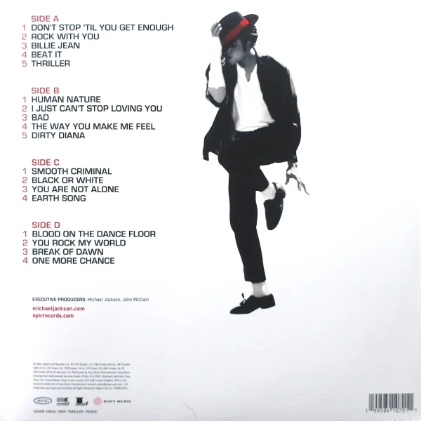 Виниловая пластинка Michael Jackson - Number Ones (2LP)