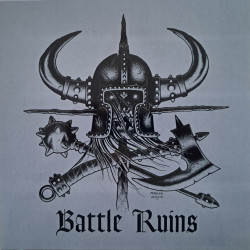 Виниловая пластинка Battle Ruins - Battle Ruins (Silver/Black Swirl Vinyl)