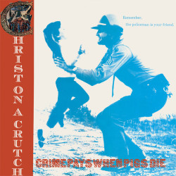 Виниловая пластинка Christ On A Crutch - Crime Pays When Pigs Die [RED]