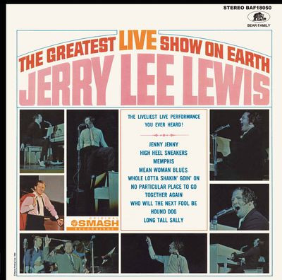 Виниловая пластинка Jerry Lee Lewis - The Greatest Live Show On Earth